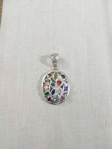 Beautiful Silver Tone Pendant For Women