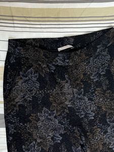 ZARA Floral Print Pants