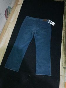 Blue Denim Bootcut Jeans