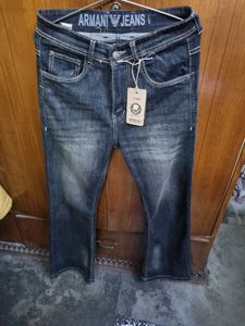 Emporio Armani Bell-Bottom Jeans