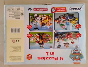 Kids 4 In 1 Paw Petrol Puzzle