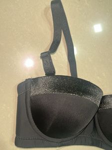 Balconette Bra With Velvet Touch