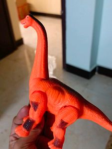 Orange Dinosaur Toy