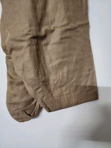Beige Brown Suit