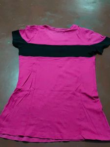 Pink Graphic Tee