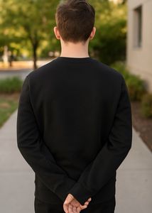 Bang Ban g Jeans Black Thick Sweatshirt