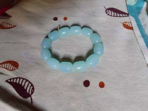 Light Blue Beaded Bracelet