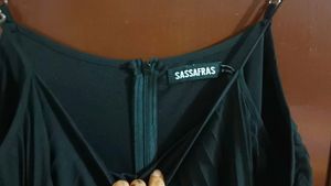 Black Frilled Jumpsuit