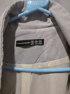 Blueish Gray Casual Blazer
