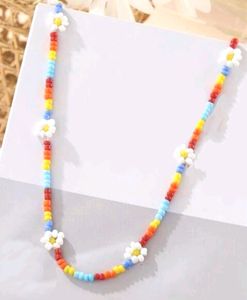 Y2K Handmade Beaded Necklace