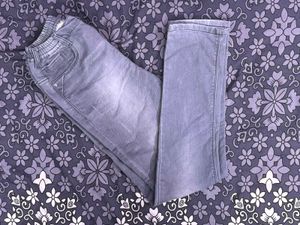 Gray Denim Jeans