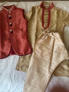 Manyavar 3-piece Kurta Set