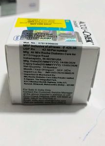 Accu-Chek Instant S blood Meter Kit