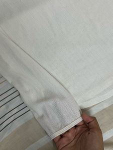 ZARA White Long Sleeve Top