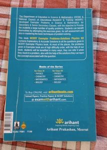 Arihant NCERT Exemplar Physics Class Xii
