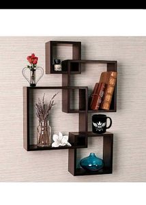 wooden wall shelf
