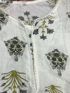 Floral Print Cotton Top