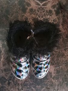 Girl Black Shoes For 2 To 3 Years Girls