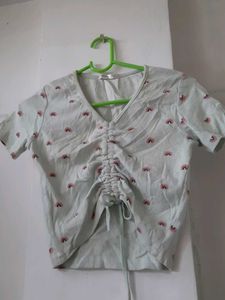 Cute Rainbow Print Top