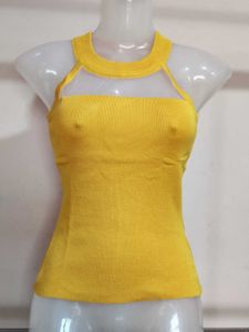 Cute Crop Top Yellow 💛 Available