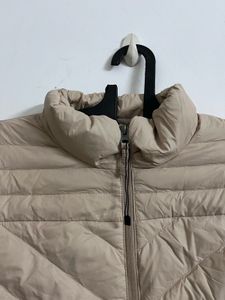 Beige Puffer Jacket