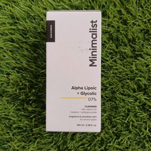 Minimalist Alpha Lipoic + Glycolic 07% Cleanser