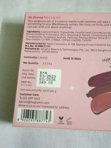 Myglamm Popxo Mini Lip Kit