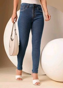High-Waisted Skinny Jeans