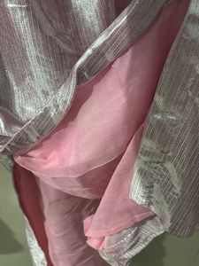 Pink Sheen Party Kurta