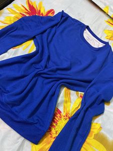 Offer 🎉Offer 🎉Blue Sweat Shirt