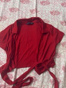 Criss Cross Crop Top