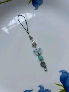Blue Phone Charm