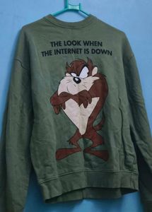 Cartoon Graphic Sweatshirt