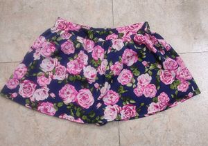 Floral Mini Skort By FOREVER 21