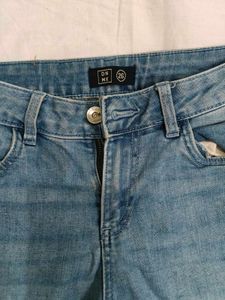 Dnmx Ripped Jeans For Women