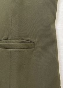 Olive Green Sleeveless Vest top