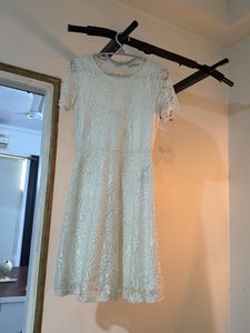 Beautiful White/cream Dress In Lace