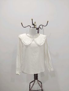 Ruffle Collar Blouse