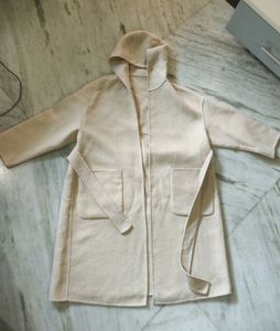 Hooded Long Overcoat