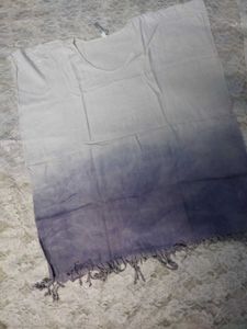 Ombre Fringe Cover-Up Tunic