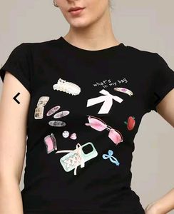 Fitted Y2k T-Shirt