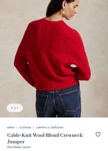 Ralph Lauren Cable Knit Sweater