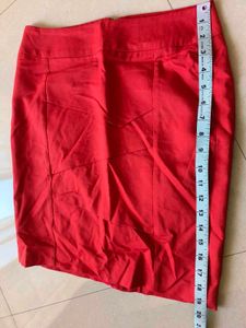Formal Skirt With Back Slit