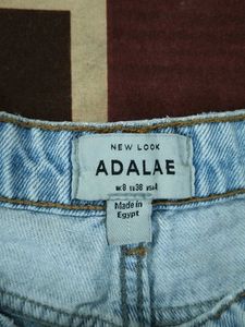 Wide Leg Light Wash Jeans
