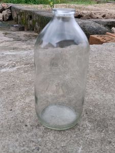 Clear Glass Bottle