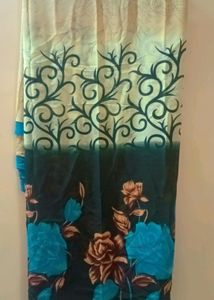 Saree With Multi Colour