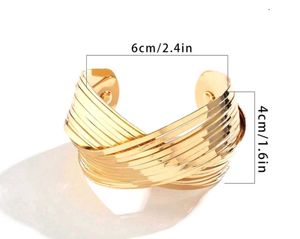 Elegant Gold Plated Designer Cuff