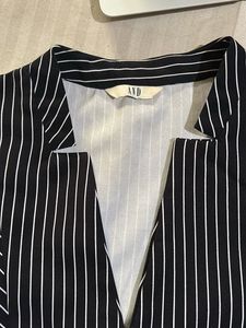 Black Striped Blazer