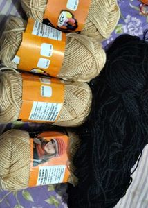 Assorted Yarn Skeins