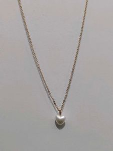 Pearlescent Heart Necklace
